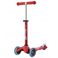 Micro Mini Deluxe Scooter LED red