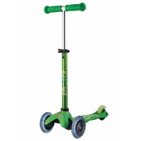 Micro Mini Deluxe Scooter LED green