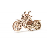 Wooden 3D jigsaw puzzle Motorcycle, 152 pcs