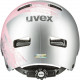 Uvex Kid 3  51-55 cm siva/roza otroška čelada