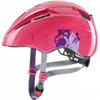 Uvex Kid 2 46-52 cm pink cats kids' helmet