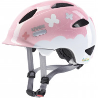 Uvex 45-50 cm Oyo style butterfly pink helmet