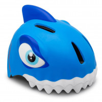 Crazy animal 49-55 cm shark blue children's helmet