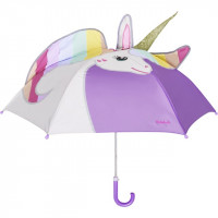 Playshoes children's umbrella unicorn lilac