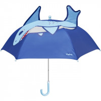 Playshoes children's umbrella shark blue