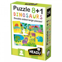 Headu puzzle dinosaurs 8+1