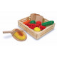 M&D wooden food for cutting 