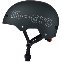 Micro M 52-56 cm black children's helmet