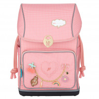 Jeune backpack ergomaxx vichy love pink