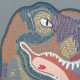 Jeune Premier school bag ergomaxx reflectosaurus