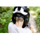 Kiddimoto M 53-57 cm Ikon 2in1 black children's helmet