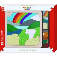 Hape level puzzle Rainbow
