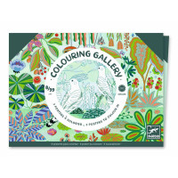 Djeco 3 coloring posters Wilderness 