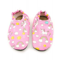 Brodi washable slippers pink unicorn