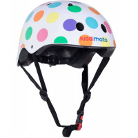Kiddimoto M 53-58 cm Pastel Dotty children's helmet