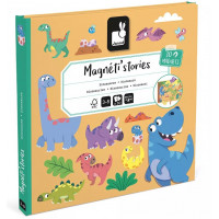 Janod Magnetic Book Dinosaurs