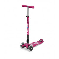 Micro scooter Maxi foldable raspberry LED