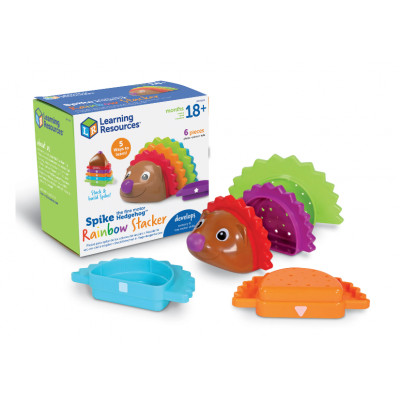 LR Spike the Fine Motor Hedgehog Rainbow Stacker