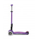 Micro Maxi Deluxe LED foldable purple scooter