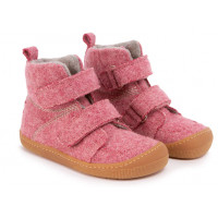 KOEL Ankle Boots Dark Hydro Merino Pink