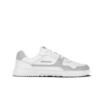 Barebarics superge Zing white & light grey leather
